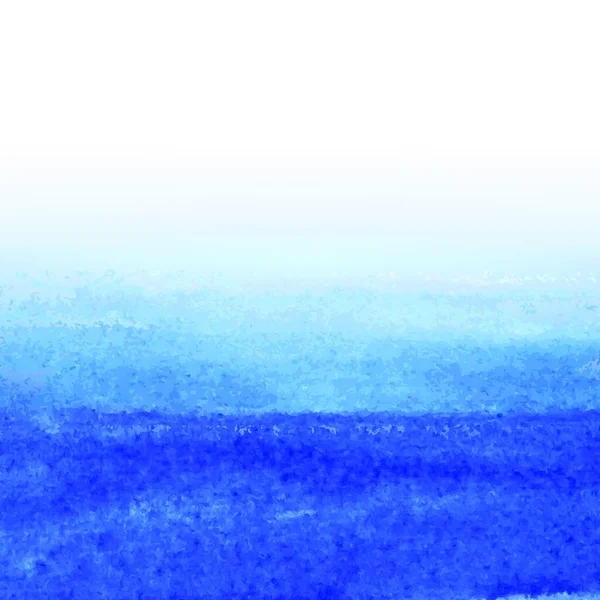 Απεικόνιση Του Μπλε Φόντο Ακουαρέλα — Διανυσματικό Αρχείο