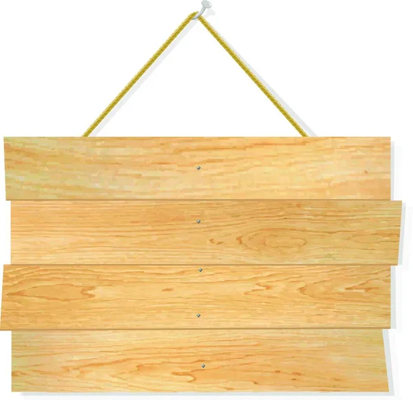 木制板的图解 — 图库矢量图片