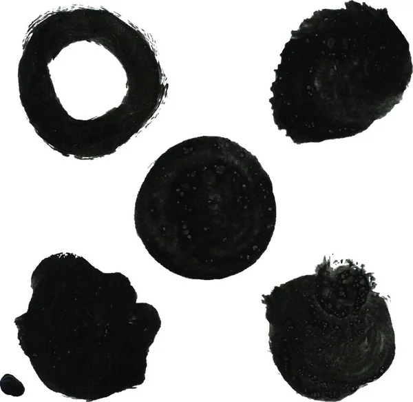 Иллюстрация Черного Куска — стоковый вектор