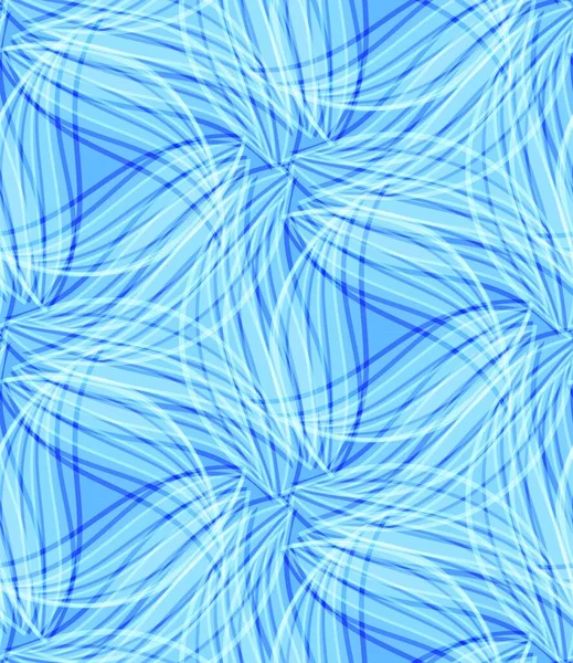 Ilustración Flor Azul Sin Costuras — Vector de stock