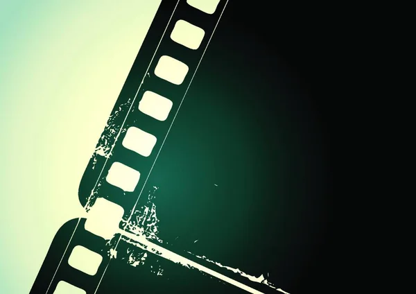 Grunge Film Çerçevesinin Çizimi — Stok Vektör