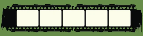 Illustration Grunge Film Frame — Stock Vector