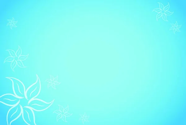 ベクトル青の背景 カラフルなベクトルイラスト — ストックベクタ