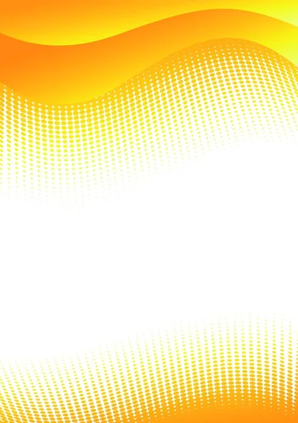 Vektor Orange Bakgrund Färgglada Vektor Illustration — Stock vektor