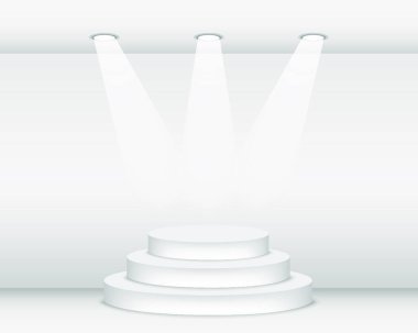 Podyum, Web basit simgesi illüstrasyonu