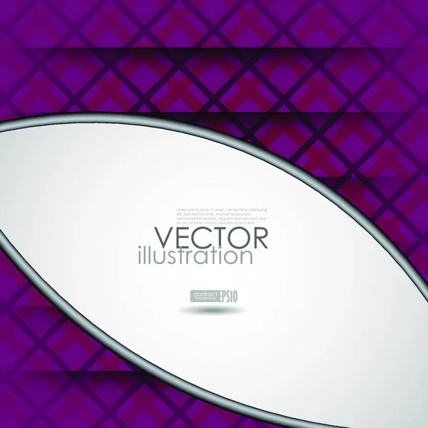 Elvont Lila Háttér Vektor Illusztráció — Stock Vector