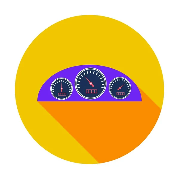 Icon Dashboard Simple Vector Illustration — Stock Vector