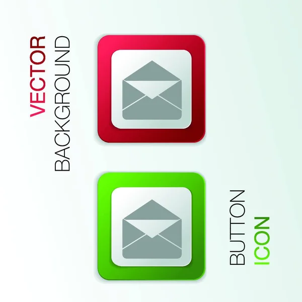 Postal Envelope Vector Illustration Simple Design — Stock Vector