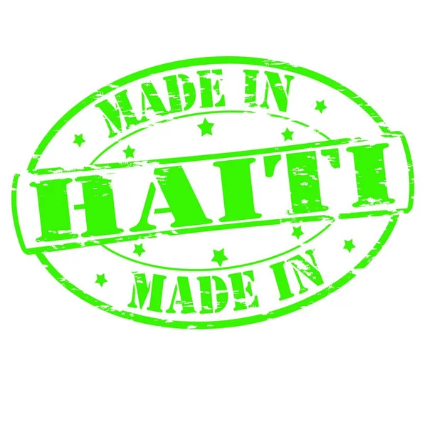 Εικόνα Του Made Haiti — Διανυσματικό Αρχείο