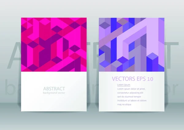 Abstraktní Barevné Geometrické Trojúhelníkové Pozadí Vektorové Moderní — Stockový vektor