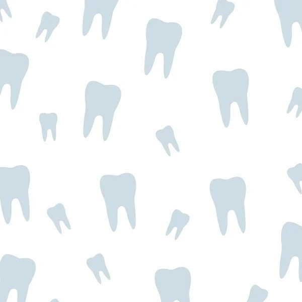 Zahntapete Für Zahnarzt — Stockvektor