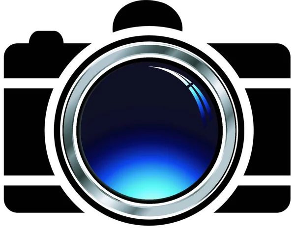 Logotipo Fotografia Ilustração Vetorial — Vetor de Stock