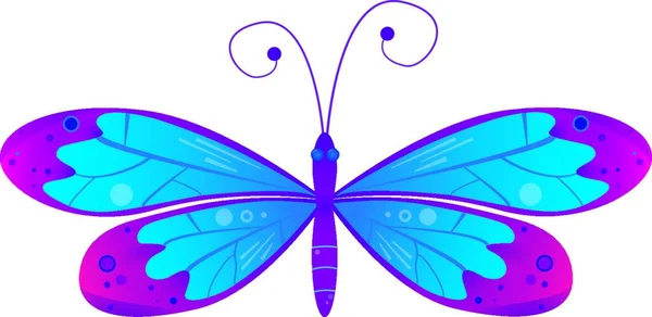 Απεικόνιση Της Dragonfly — Διανυσματικό Αρχείο