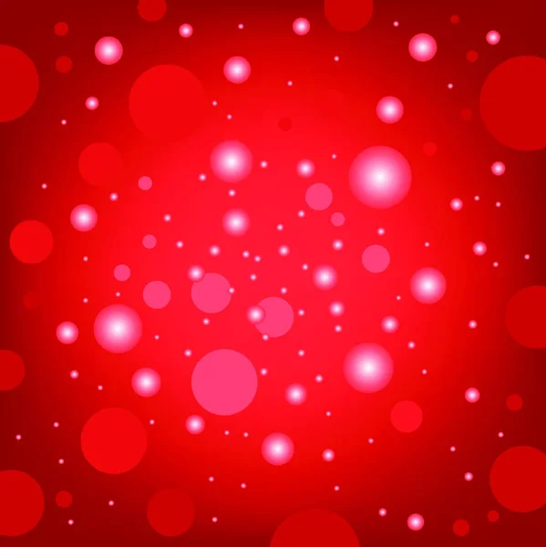 Fond Rouge Avec Effet Bokeh Papier Peint Espace Copie — Image vectorielle