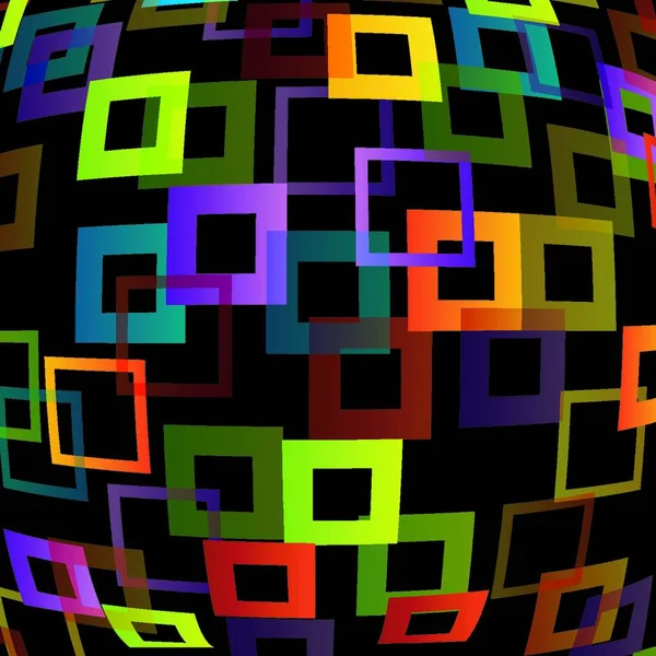 Tausta Värikkäitä Neliöitä Vektori Kuva — vektorikuva