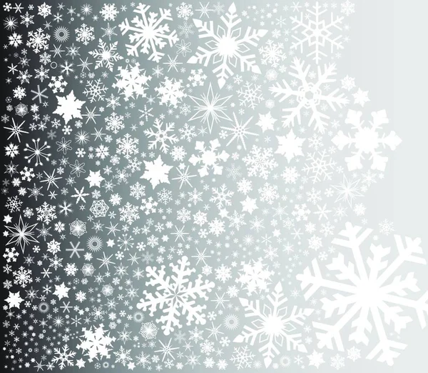 Snowflake Fade Επίπεδη Εικόνα Διανυσματική Απεικόνιση — Διανυσματικό Αρχείο