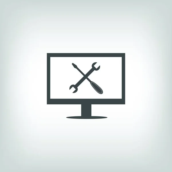 Computer Icon Vector Illustration — Stock Vector