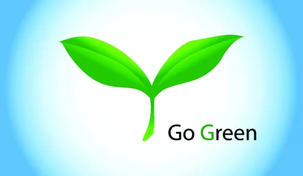 Green Płaska Ikona Wektor Ilustracja — Wektor stockowy