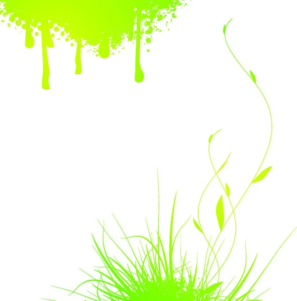 Abstraktes Naturdesign Flaches Symbol Vektorillustration — Stockvektor