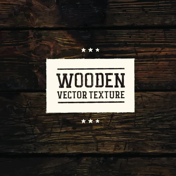 Wooden 텍스처 Flat Icon Vector Illustration — 스톡 벡터