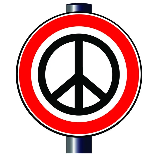 Ban Bomb Road Sign Illustrazione Grafica Vettoriale — Vettoriale Stock