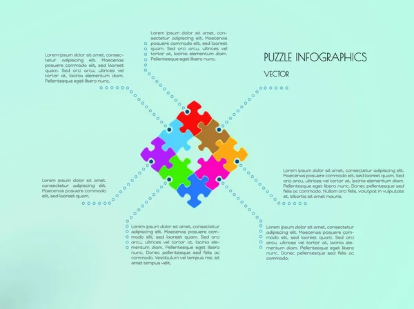 stock vector Modern Infographic template, business concept 