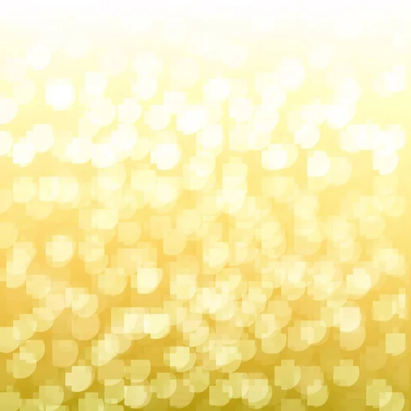 抽象的な黄金の背景にボケ効果コピースペースバナーカバー — ストックベクタ
