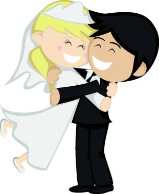 Sarılma kolleksiyonu vektör illüstrasyonu