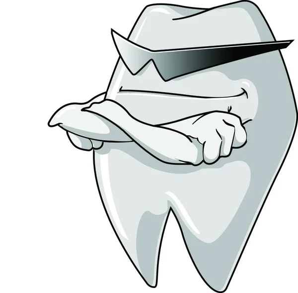 Illustration Tooth Guard — Wektor stockowy