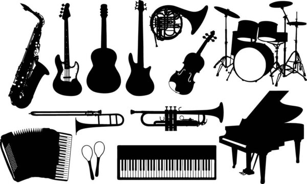 illustration of the instruments