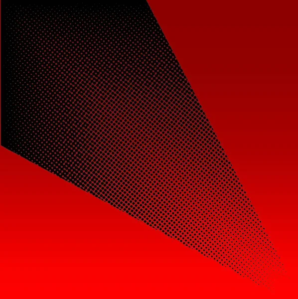赤のハーフトーンの背景ベクトル図 — ストックベクタ