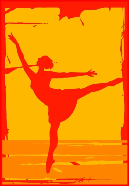 Illustration Vectorielle Icône Ballerine — Image vectorielle