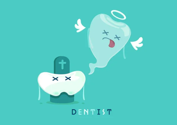 Illustration Vectorielle Des Dents — Image vectorielle