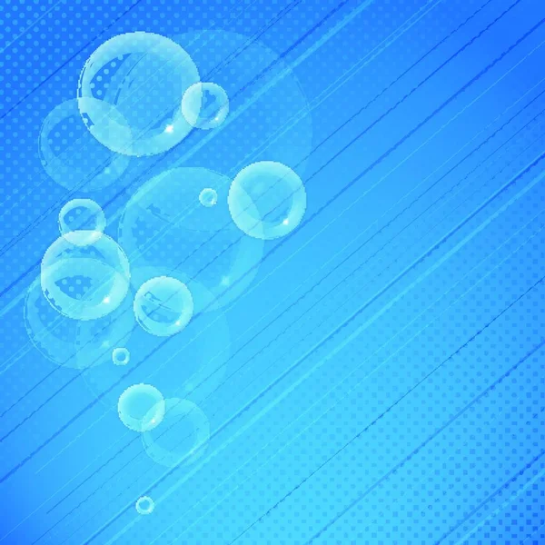 Прозрачный Фон Векторных Пузырей — стоковый вектор
