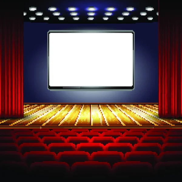 Cinema Ícone Ilustração Vetorial — Vetor de Stock