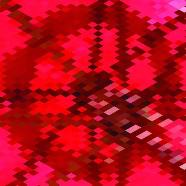 胭脂红红色星抽象低多边形背景 — 图库矢量图片