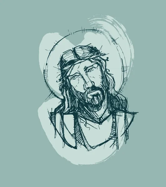 Απεικόνιση Του Ιησού Χριστού — Διανυσματικό Αρχείο