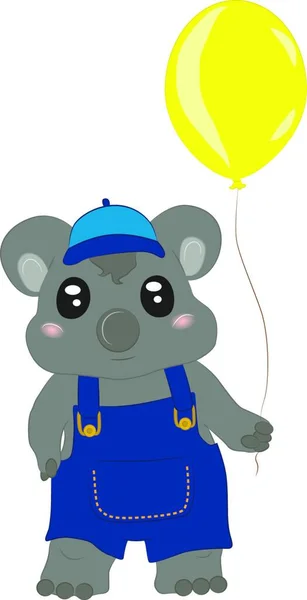 Ilustración Del Bebé Koala — Archivo Imágenes Vectoriales