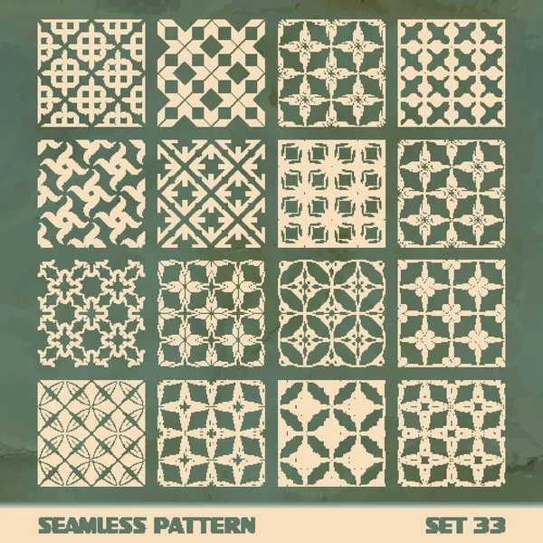 Seamless Vintage Pattern Vector Illustration — Stock Vector