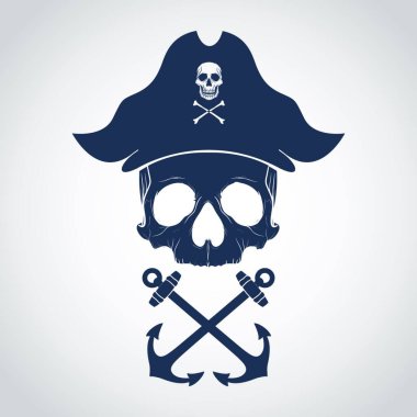 Korsan logosu çizimi