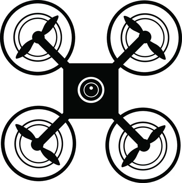 Ilustracja Drona — Wektor stockowy