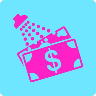 Para Aklama Simgesi İllüstrasyonu