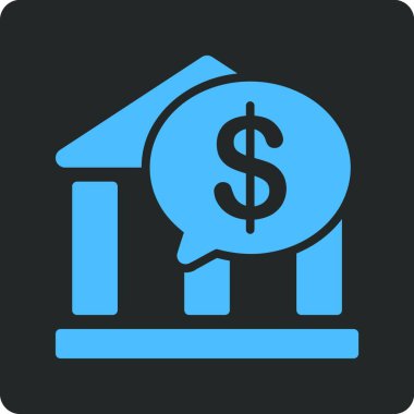 Banka aktarım simgesi, vektör illüstrasyonu