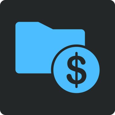 Para Dizini simgesi, vektör illüstrasyonu