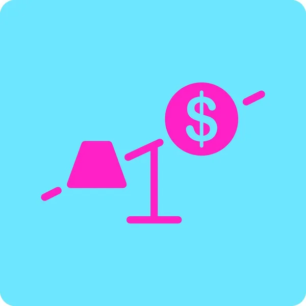 Illustration Market Icon — Stock Vector