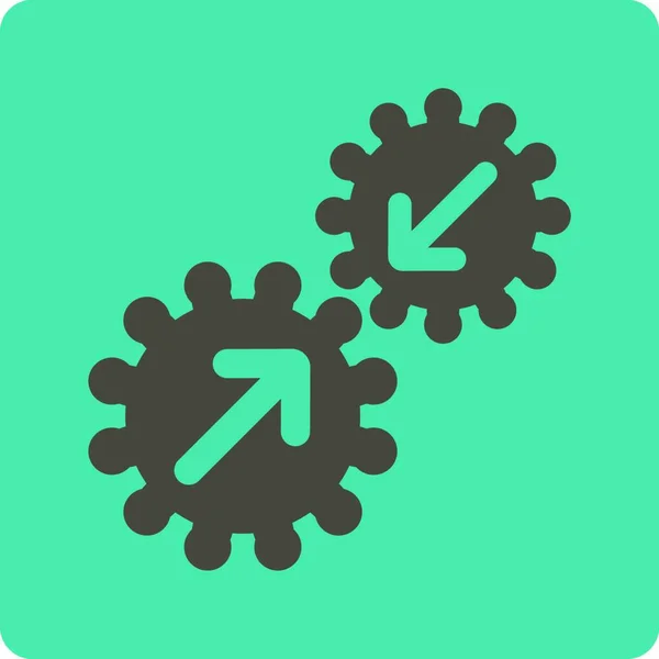 Integration Icon Vector Illustration — Stock Vector