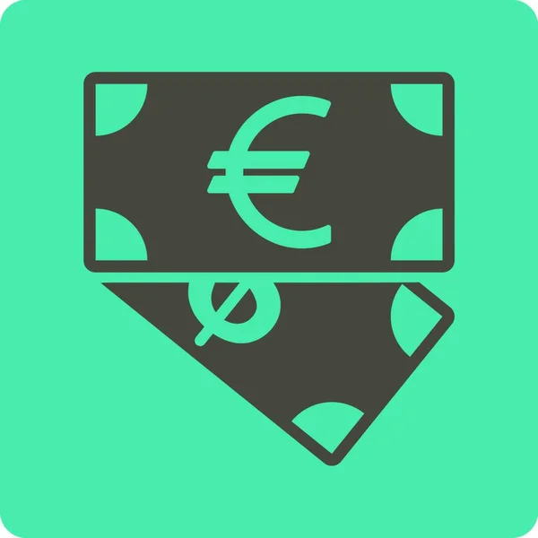 Banknoten Symbol Vektorillustration — Stockvektor