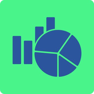 iş grafiği web simgesi vektör çizimi 