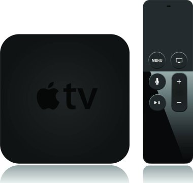Apple TV 'nin illüstrasyonu