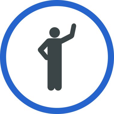 Sigorta simgesi, renkli vektör illüstrasyonu 